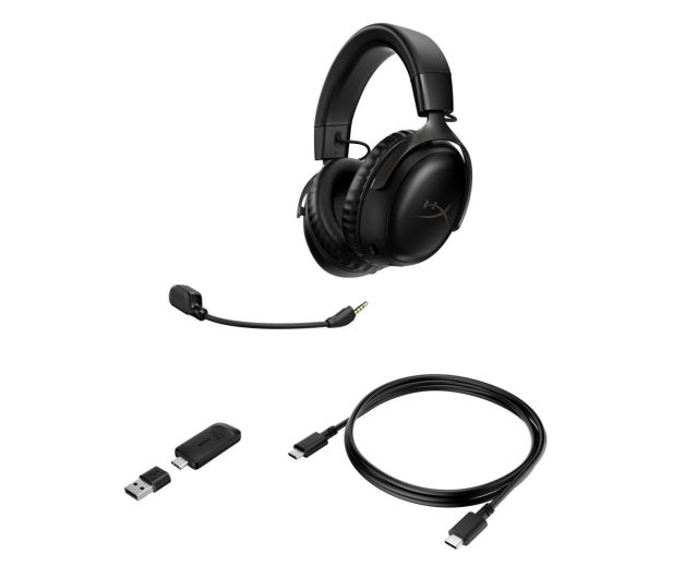 HyperX Cloud III Wireless Black - 1170680 - zdjęcie 6